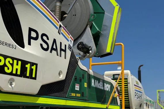 PSAH McElroy equipment, operated by trained professionals