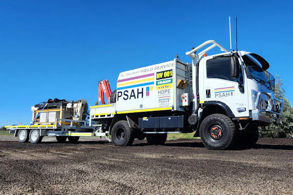 PSAH Service Truck and equipment